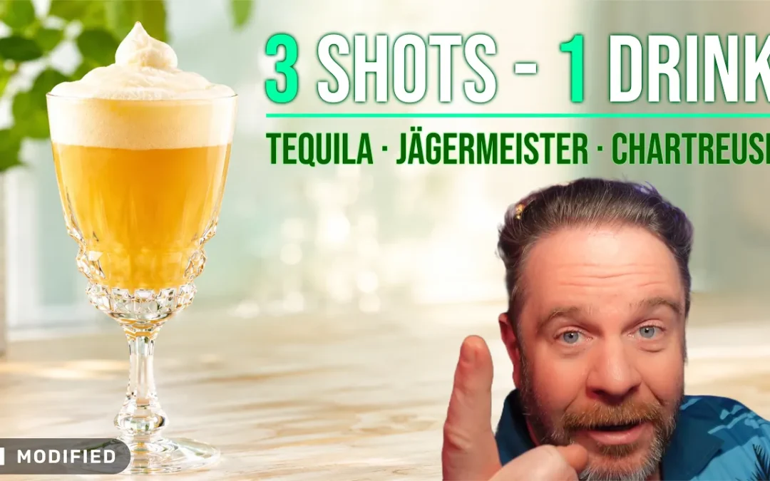 Death Flip: Tequila, Jägermeister, Chartreuse und ein ganzes Ei