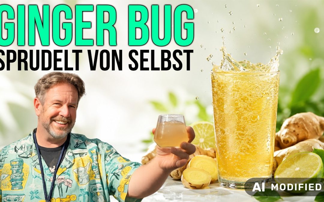 Ginger Beer selber machen: vom Ginger Bug zum Liter Ingwerbier