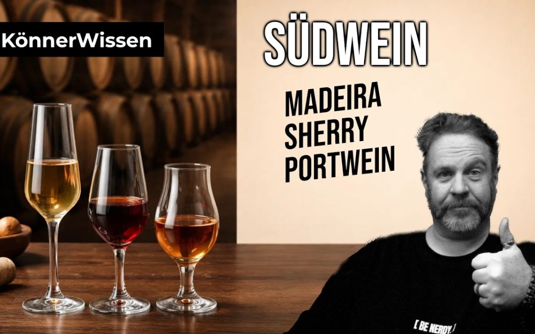 Madeira, Portwein und Sherry kurz erklärt