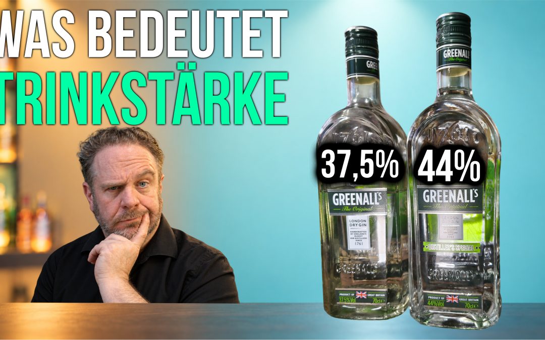 37,5 oder 44 Prozent? Was die Abfüllstärke über deine Flasche verrät